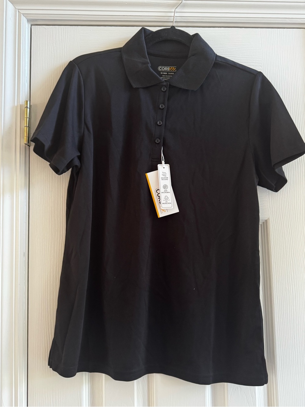 Core 365 Women's Black Polo Tunic BRAND NEW